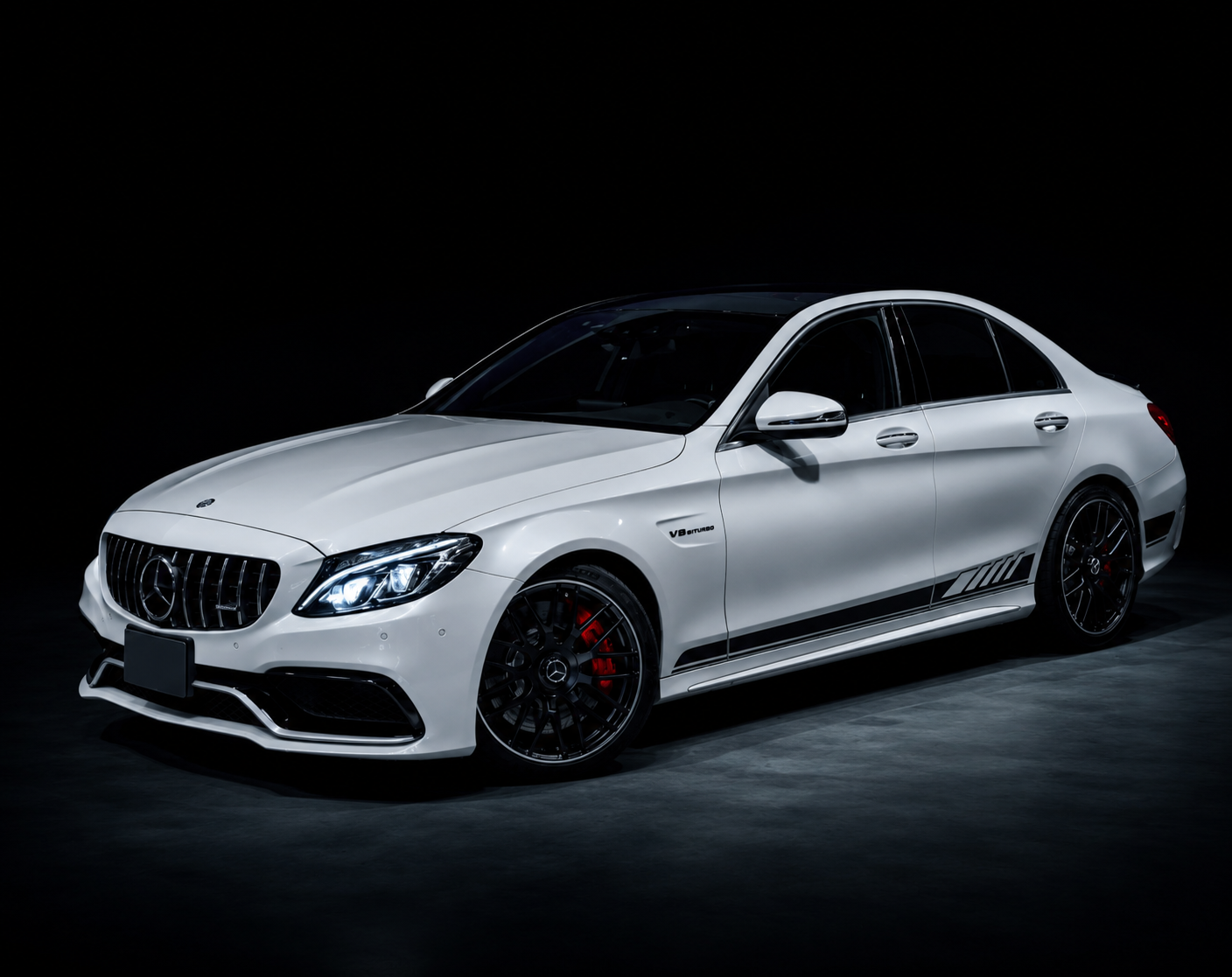 Mercedes-AMG C43 freshly detailed